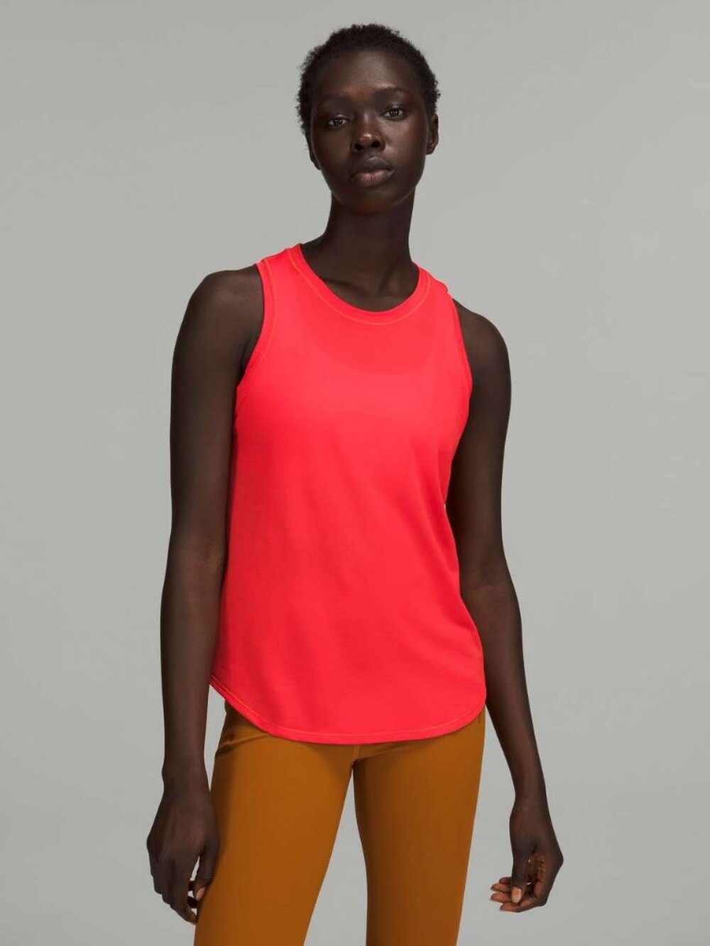 Lululemon Women's High-Neck Running and Training Tank Top - Red